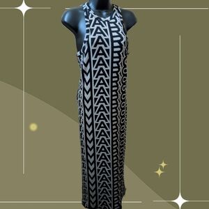 ✨ Nwt Marc Jacobs Monogram Racer Rib Dress Size M